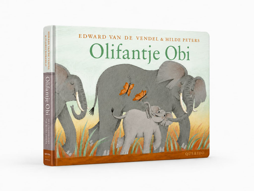 Voorkant van het kinderboek Olifantje Obi.