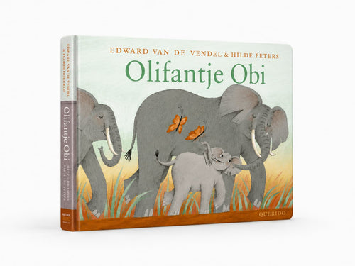 Voorkant van het kinderboek Olifantje Obi.