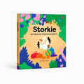 Voorkant van het kinderboek Storkie – Een bijzonder diverse bezorgdienst.