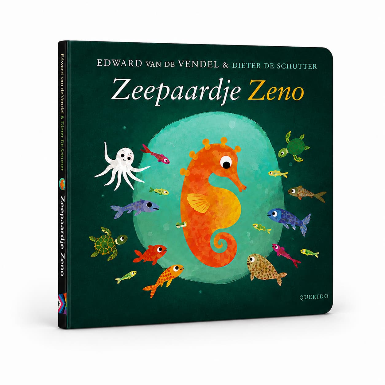 Voorkant van het kinderboek Zeepaardje Zeno.