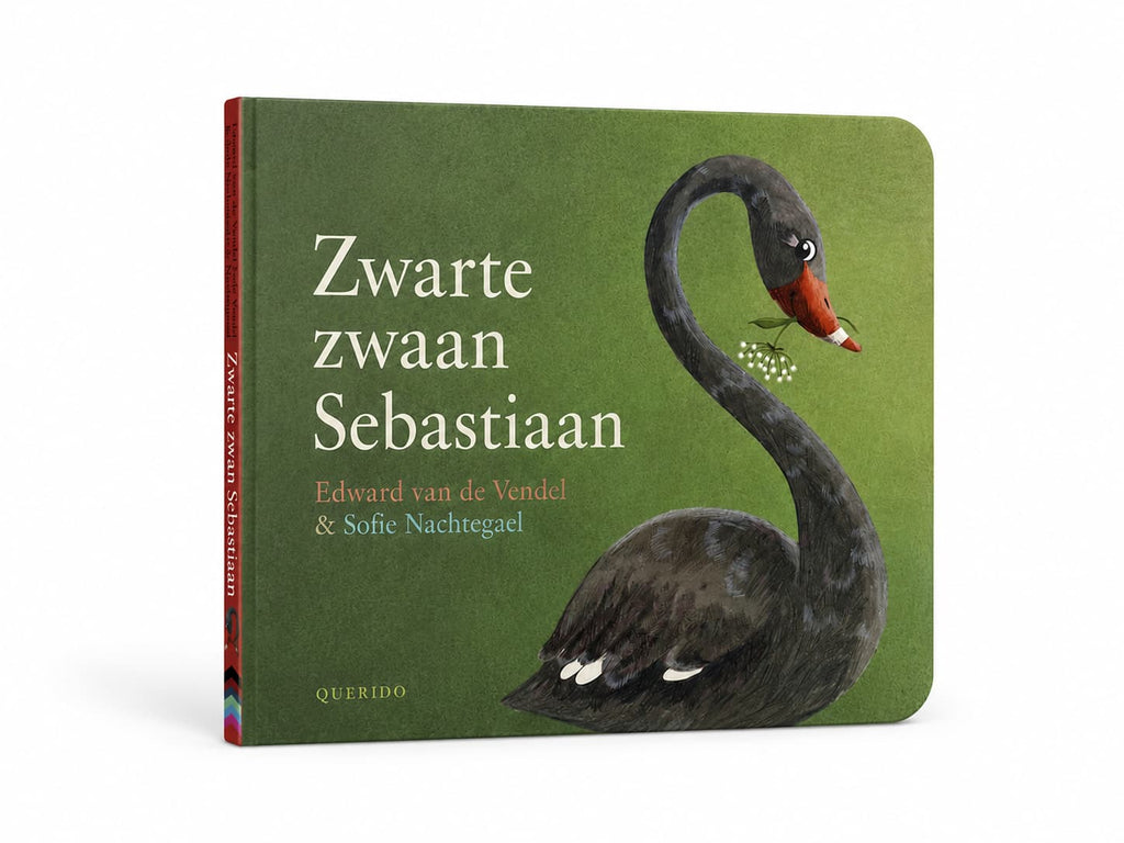 Voorkant van het kinderboek Zwarte Zwaan Sebastiaan.