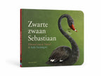 Voorkant van het kinderboek Zwarte Zwaan Sebastiaan.